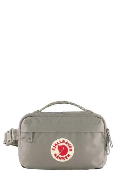 Fjall Raven Kanken Water Resistant Belt Bag In Fog