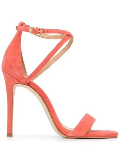 Michael Michael Kors Antonia 100mm Sandals In Pink