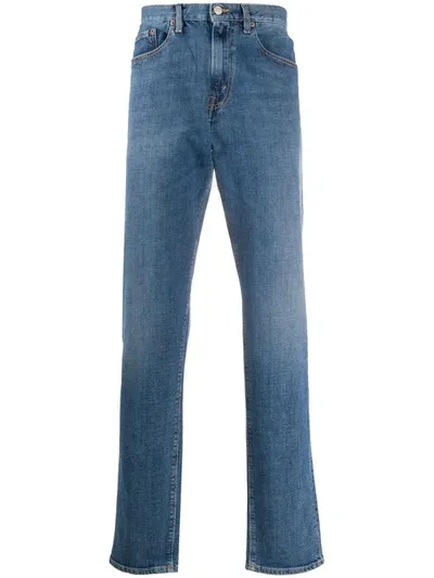 Jeanerica Straight Leg Jeans In Blue