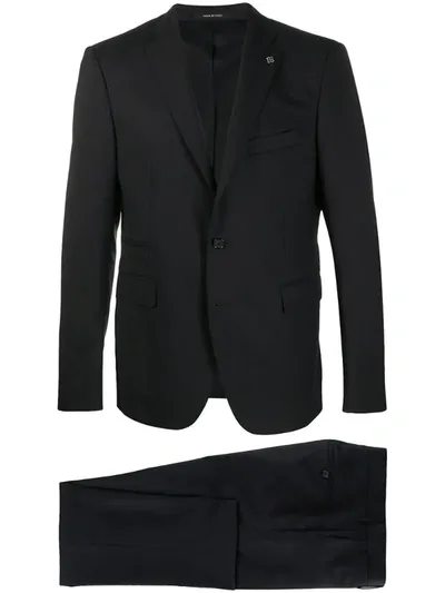 Tagliatore Two-piece Formal Suit In Black