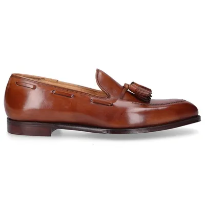 Crockett & Jones Loafers Vincent Calfskin In Brown