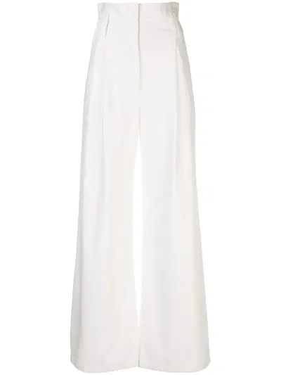 Alexis Kanneth Tailored Trousers In White