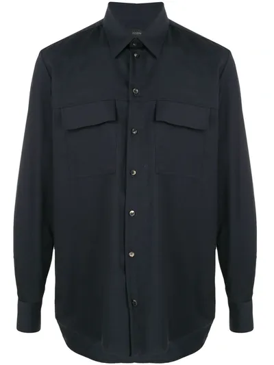 Joseph Loose Fit Shirt In Blue