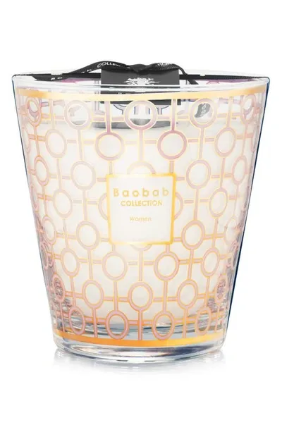 Baobab Collection Women Candle In Pink- Medium