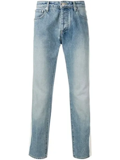 Ambush Side Stripe Slim-fit Jeans In Blue