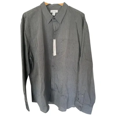 Pre-owned Calvin Klein Shirt In Anthracite