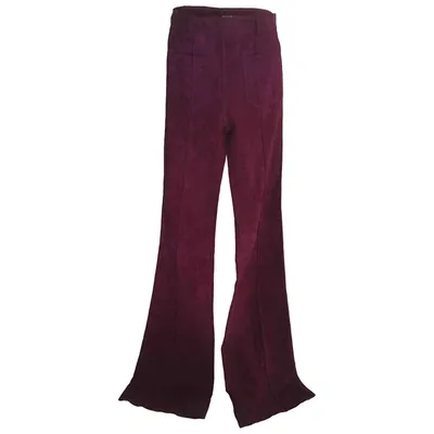 Pre-owned Roberto Cavalli Trousers In Other