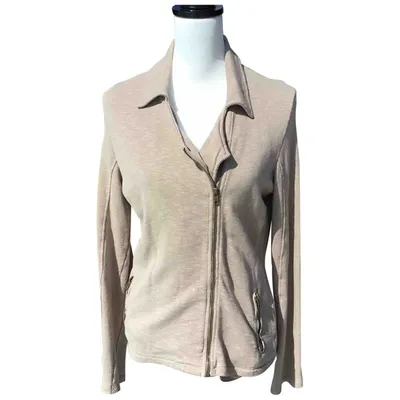 Pre-owned American Vintage Short Vest In Beige