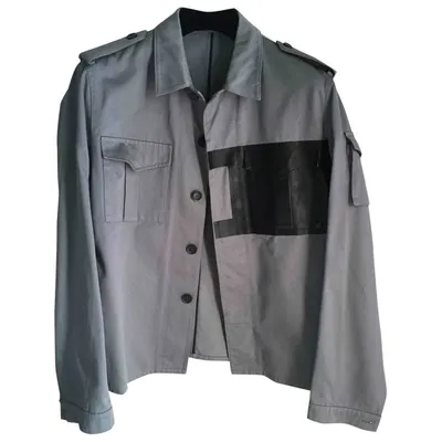 Pre-owned Valentino Jacket In Grey