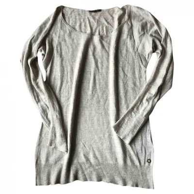 Pre-owned Loro Piana Cashmere Jumper In Ecru