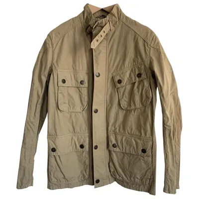 Pre-owned Barbour Vest In Beige