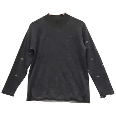 Pre-owned Issey Miyake Grey Cotton T-shirt