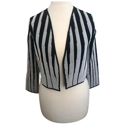 Pre-owned Diane Von Furstenberg Jacket In Black