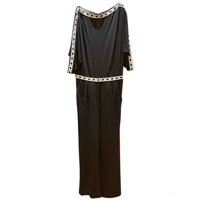 Pre-owned Diane Von Furstenberg Jumpsuit In Black