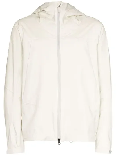 Descente White 3d Foam Lamination Active Shell Jacket