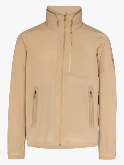 Descente Cool Dots Packable Windbreaker Jacket In Neutrals