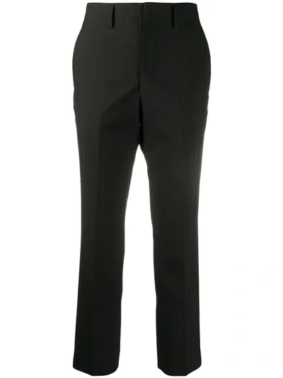 Junya Watanabe Tailored Cropped Trousers In Black