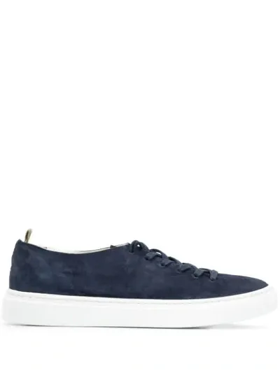 Officine Creative Leggera Lace-up Sneakers In Blue