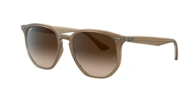 Ray Ban Sunglasses Unisex Rb4306 - Beige Frame Brown Lenses 54-19