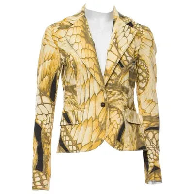 Pre-owned Just Cavalli Multicolour Cotton Jacket