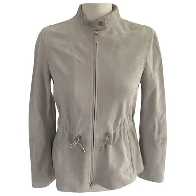 Pre-owned Hugo Boss Jacket In Beige