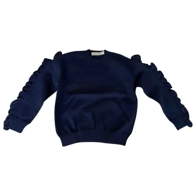 Pre-owned Victoria Victoria Beckham Jumper In Navy