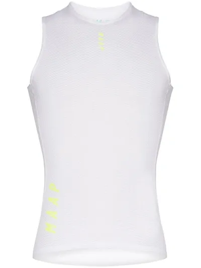 Maap Team Cycling-performance Tank Top In White