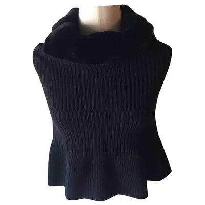 Pre-owned Nina Ricci Wool Jumper In Black