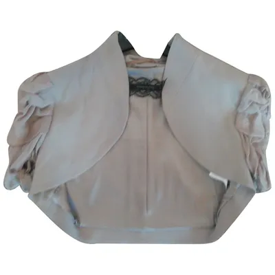 Pre-owned Patrizia Pepe Short Vest In Pink