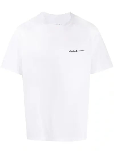 Julien David Printed T-shirt In White