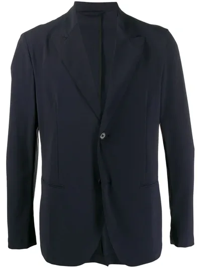 Hydrogen Single-breasted Tailored Blazer In Black