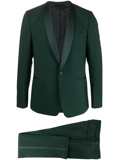 Paul Smith Two-piece Formal Suit In Green