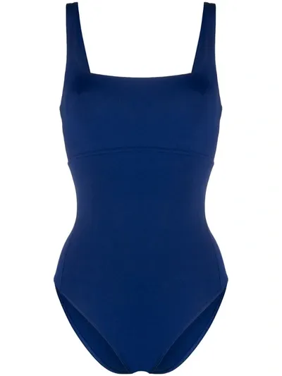 Eres Square Neck Swimsuit In Blue