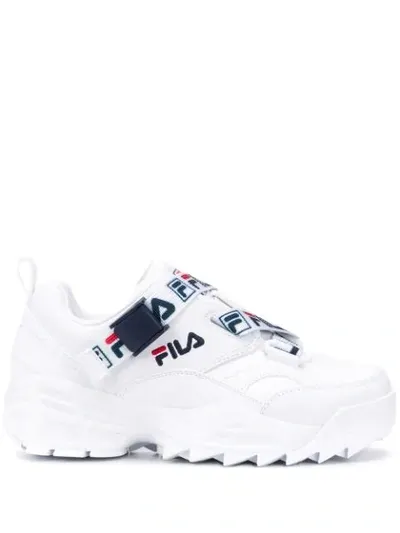 Fila Fast Charge Low Top Sneakers In White