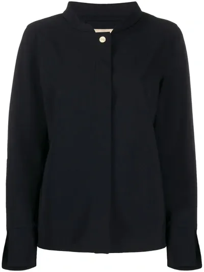 Herno Straight Fit Jacket In Black