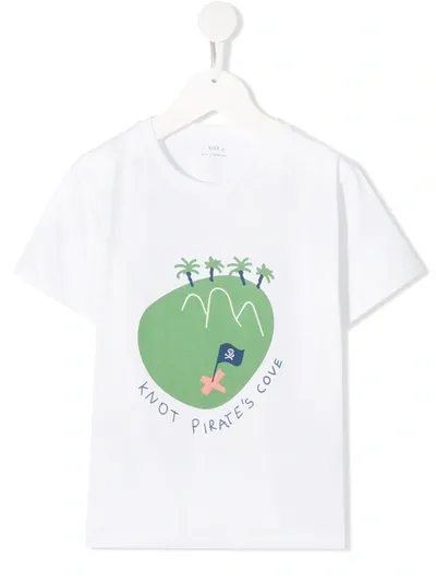 Knot Kids' Island T-shirt In White