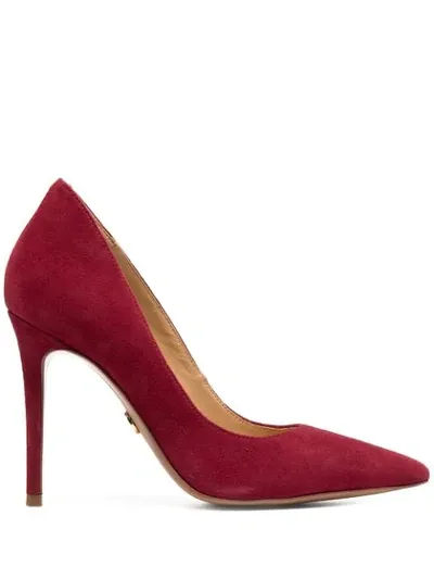 Michael Michael Kors Decollet ¨ Keke Camoscio Fragola In Red