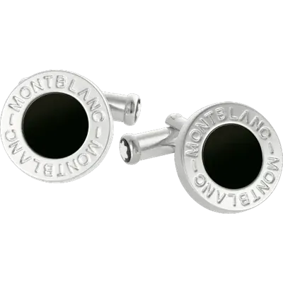 Montblanc Meisterstück Cufflinks In Grey