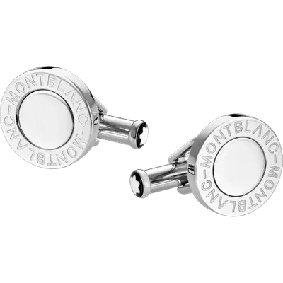 Montblanc Meisterstück Cufflinks In Grey