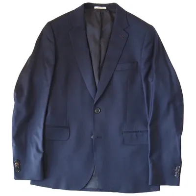 Pre-owned Paul Smith Wool Suit In Blue