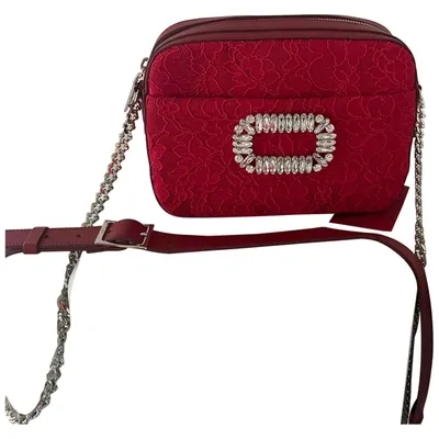 Pre-owned Roger Vivier Handbag In Red