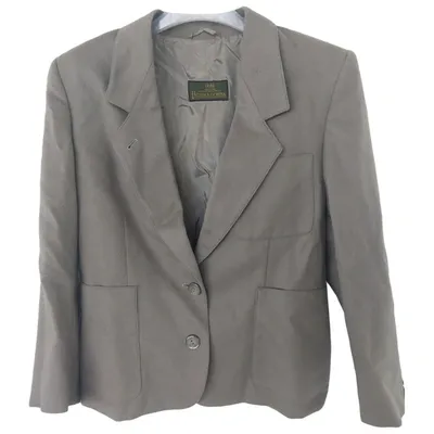 Pre-owned Herno Cashmere Blazer In Beige