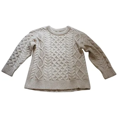 Pre-owned Sessun Ecru Knitwear