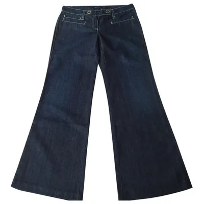 Pre-owned Plein Sud Anthracite Cotton - Elasthane Jeans