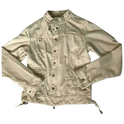 Pre-owned Woolrich Jacket In Beige