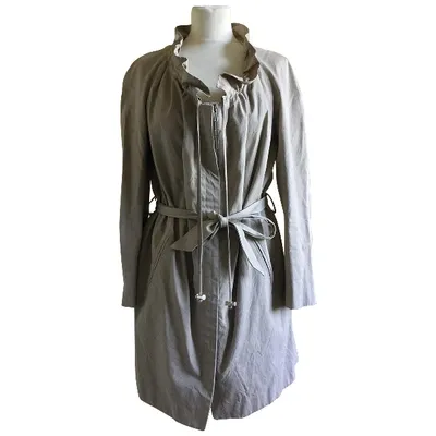 Pre-owned Vanessa Bruno Trench Coat In Beige