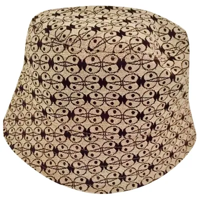 Pre-owned Coccinelle Hat In Beige