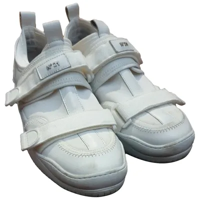 Pre-owned N°21 Low Trainers In White