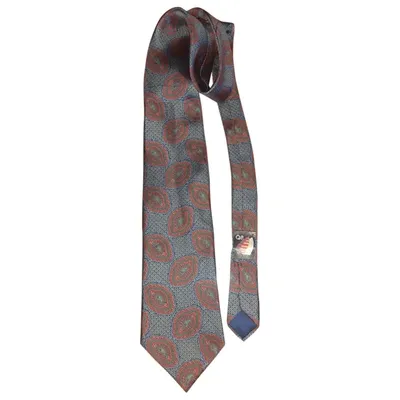 Pre-owned Cerruti 1881 Silk Tie In Multicolour