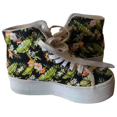 Pre-owned Jeffrey Campbell Cloth Trainers